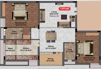Navaneetha Navaneeth Oak Crown 2D 2