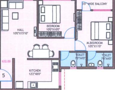 Tulip Dev Tapovan Residnecy B Building 2D 1