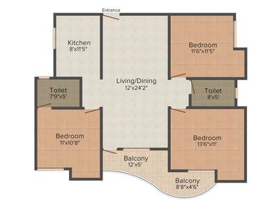 Mangalam Plaza 2D 2