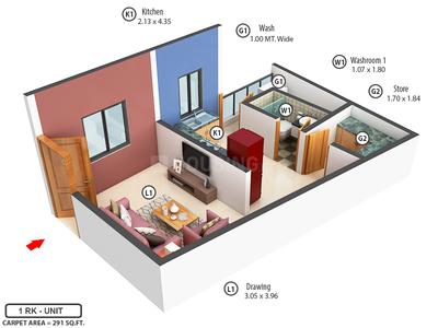 Om Flats 3D 1