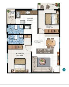 MS Gayathri Enclave 2D 2