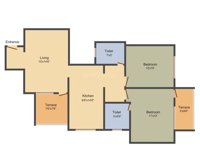 Samarth Crystal Royale 2D 2