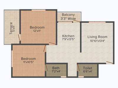 Ganesh Siddhi Residency 2D 3