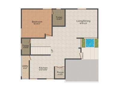 SJ Splendour Nest 2D - Ground Floor 1