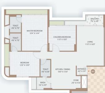 Ananta Lake Abode 2D 1