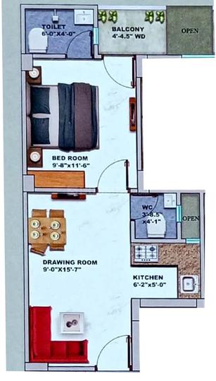 GCM Gomati Apartment - Image 4