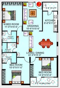 Gauthami MCG Residency 2D 3