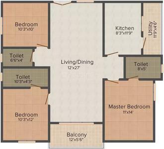 Balaji Constructions Ranchi Enclave 2D 1