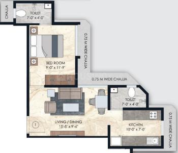Konark Shilptaru Residency 2D 2