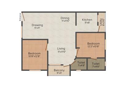 KAF's Ibrahim Heights 2D 2