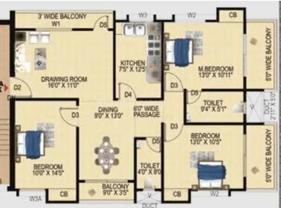 Global Surya Enclave 2D 2