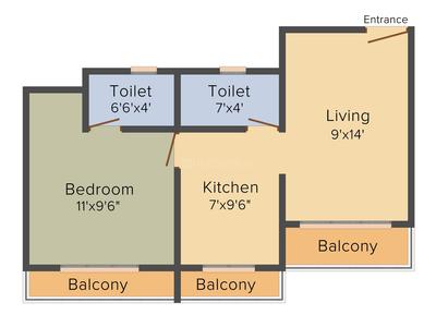 Fresco Lifestyle Chandrika Apartment 2D 1