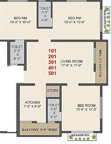 Dwarkesh Avenue 2D 2