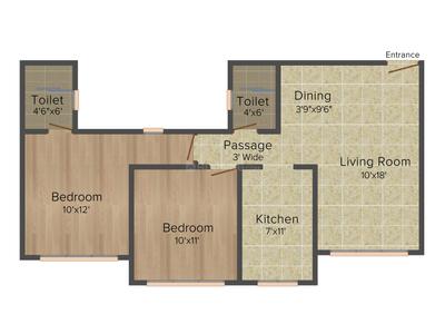 Bhola Sai Maple Heights 2D 2