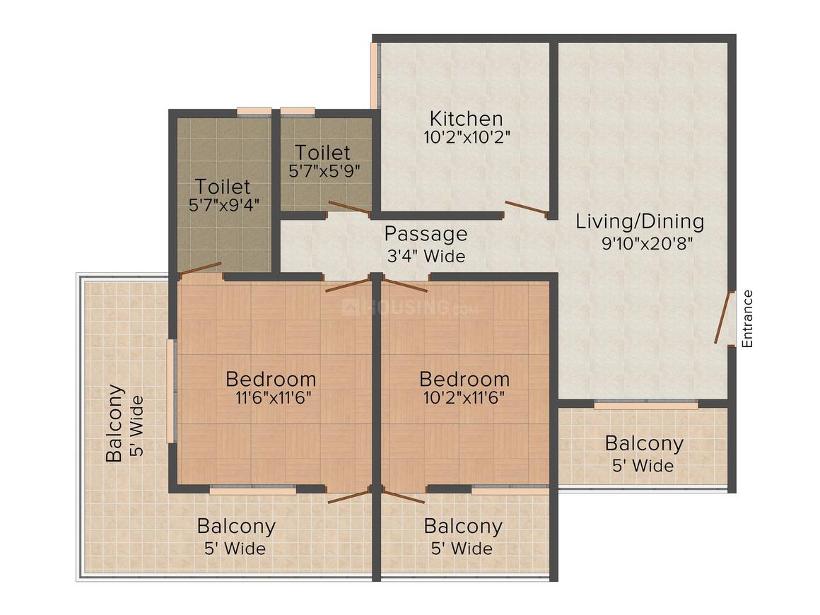 R&A Ambrosia Residency in Santa Cruz, Goa Price, Reviews & Floor Plan