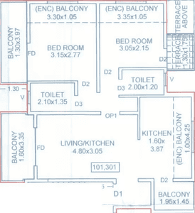 Aditya Morya Residency 2D 1