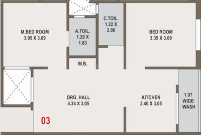 Arham Residency A 2D 1