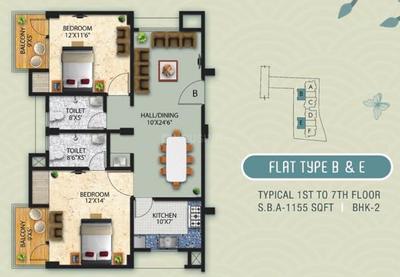 Uttarayan Residency 2D 1