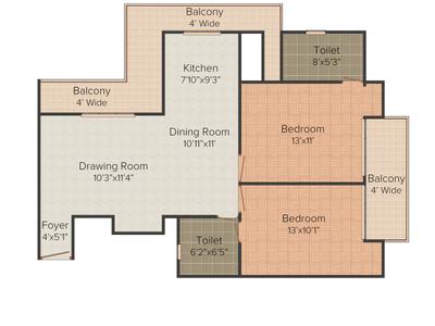 Gaursons Grandeur 2D 1