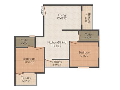 Om Ekdant Residency 2D 2