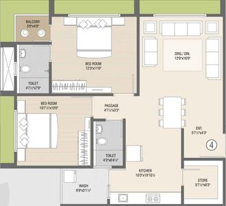 Ankur Aastha Residency 2D 2