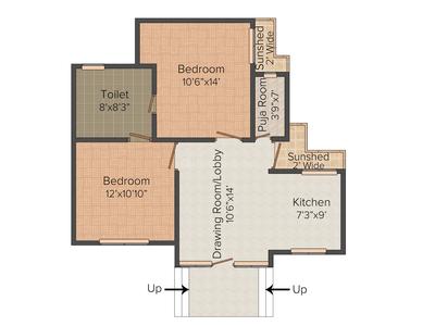 Pushpanjali Meadows Designer Villa 2D 2