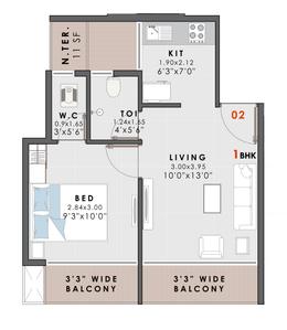 Ambika Apartment 2D 1