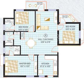 Kirthika Sunshine Apartment 2D 1