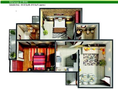 Sq Ft City Noida Extension Gaur City 7th Avenue Flat Price Gaur