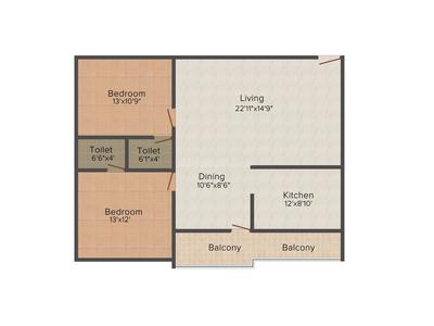 SLB Krishna Residency 2D 1