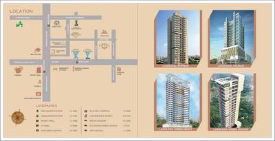 Image of 550 Sq.ft 1 BHK Apartment / Flat for sale in Lashkaria Pearl, Andheri West, Mumbai for Rs. 11000000