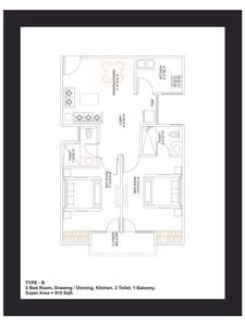 Image of 1500 Sq.ft 3 BHK Apartment / Flat for sale in Realtyvision 4th Avenue, Sector 110, Noida for Rs. 6799999