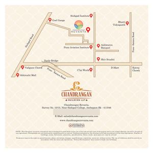 Image of 1000 Sq.ft 2 BHK Apartment / Flat for sale in Chandrangan Revanta C Wing, Ambegaon Budruk, Pune for Rs. 6500000