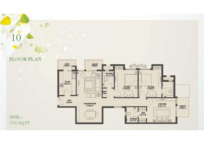 Image of 1850 Sq.ft 3 BHK Apartment / Flat for sale in Umang Monsoon Breeze Phase 2, Sector 78, Gurgaon for Rs. 17000000