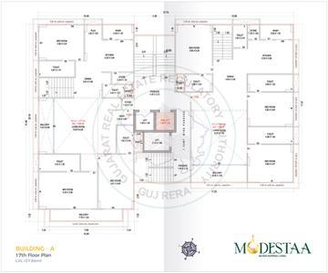 Image of 3006 Sq.ft 3 BHK Apartment / Flat for sale in Millionairee Modestaa, Bharthana, Surat for Rs. 19500000