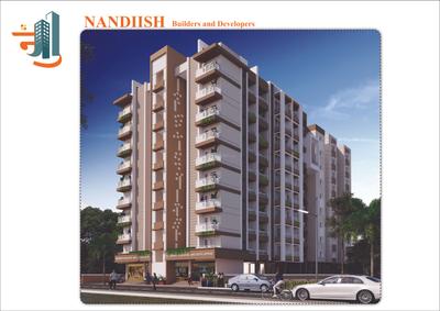 Image of 862 Sq.ft 2 BHK Apartment / Flat for sale in Nand Yashoda Highrrise, Chandrakiran Nagar, Nagpur for Rs. 2900000