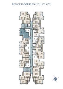 Image of 1000 Sq.ft 2 BHK Apartment / Flat for sale in Dhanraj Legacy, Lodhivali, Navi Mumbai for Rs. 5999000