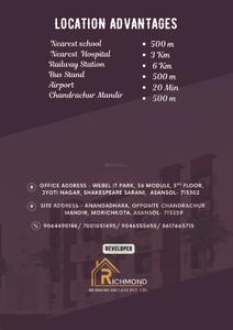 Image of 891 Sq.ft 2 BHK Apartment / Flat for sale in Richmond Anandhara, Marichkota, Asansol for Rs. 1700000