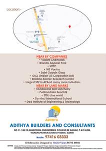 Image of 1569 Sq.ft 3 BHK Apartment / Flat for sale in Brundavanam, Madhurawada, Visakhapatnam for Rs. 8315700
