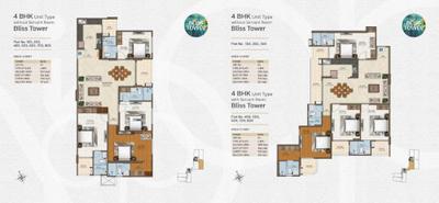 Image of 1959 Sq.ft 3 BHK Apartment / Flat for sale in Manglam Park Infinia, Sindhi Colony, Jaipur for Rs. 22500000