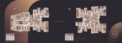 Image of 1801 Sq.ft 3 BHK Apartment / Flat for sale in Florenza Apartment, KT Nagar, Nagpur for Rs. 12500000