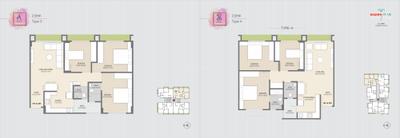 Image of 1422 Sq.ft 3 BHK Apartment / Flat for sale in Rashmi Pearl 2, Narolgam, Ahmedabad for Rs. 4100000
