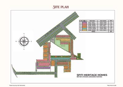Image of 131 Sq.ft Residential Plot / Land for sale in Spiti Heritage Homes, Pataudi, Gurgaon for Rs. 14410000