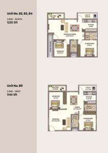 Image of 1595 Sq.ft 3 BHK Apartment / Flat for sale in Vikyath Signature, K R Puram, Bengaluru for Rs. 16000000