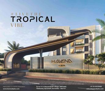 Image of 1280 Sq.ft 2 BHK Apartment / Flat for sale in KSR Havena, Meenakunte, Bengaluru for Rs. 10300000