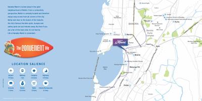 Image of 1324 Sq.ft 3 BHK Apartment / Flat for sale in Kanakia Miami, Mahim, Mumbai for Rs. 90000000