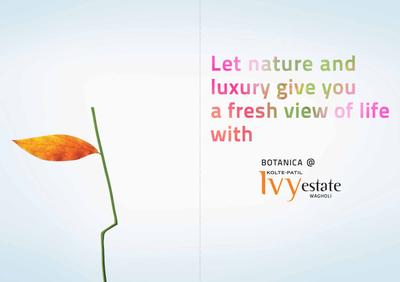 Image of 1270 Sq.ft 3 BHK Apartment / Flat for sale in Kolte Patil IVY Botanica, Wagholi, Pune for Rs. 8000000