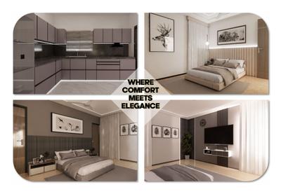 Image of 1750 Sq.ft 3 BHK Apartment / Flat for sale in Auraa Sampoornadhaya, Saibaba Colony, Coimbatore for Rs. 15800000
