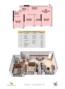 Image of 550 Sq.ft 1 BHK Apartment / Flat for sale in Nirvaana Pearl, Chembur, Mumbai for Rs. 8450000