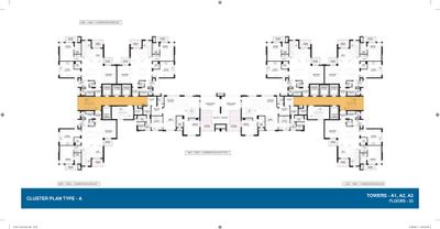 Image of 2775 Sq.ft 4.5 BHK Apartment / Flat for sale in Jaypee The Orchards, Sector 131, Noida for Rs. 23310000